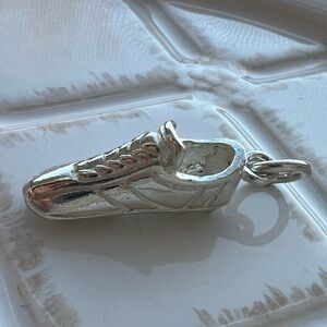 Soccer Cleat Vintage Sterling Silver 925 NOS Charm